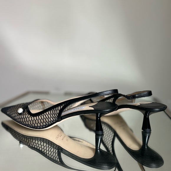 New JIMMY CHOO Amita 45 Slingback Pumps $1,095 40 - Picture 14 of 15